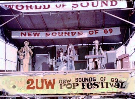 The 69ers at the 2UW New Sounds of '69 Pop Festival